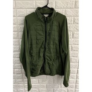ORVIS MENS JACKET SIZE‎ XL HUNTER GREEN LONG SLEEVE FULL ZIP POCKETS